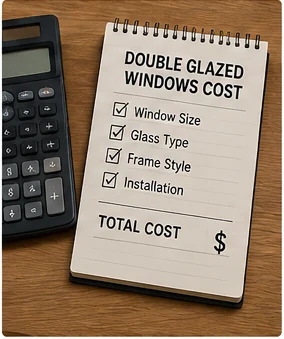 Custom double glazed uPVC windows ready for a Queensland home renovation